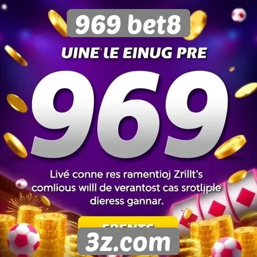 Promoções e bônus disponíveis no 969 bet8